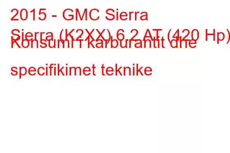 2015 - GMC Sierra
Sierra (K2XX) 6.2 AT (420 Hp) Konsumi i karburantit dhe specifikimet teknike