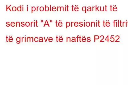 Kodi i problemit të qarkut të sensorit 