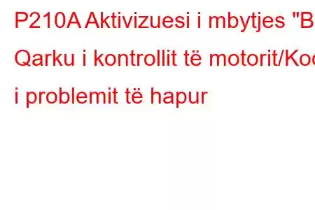 P210A Aktivizuesi i mbytjes 