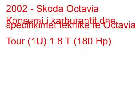 2002 - Skoda Octavia
Konsumi i karburantit dhe specifikimet teknike të Octavia I Tour (1U) 1.8 T (180 Hp)