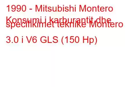 1990 - Mitsubishi Montero
Konsumi i karburantit dhe specifikimet teknike Montero 3.0 i V6 GLS (150 Hp)