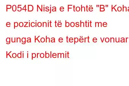 P054D Nisja e Ftohtë 