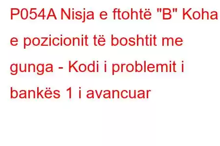 P054A Nisja e ftohtë 