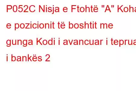 P052C Nisja e Ftohtë 